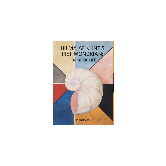 Hilma af Klint & Piet Mondrian: Forms of Life postcard book